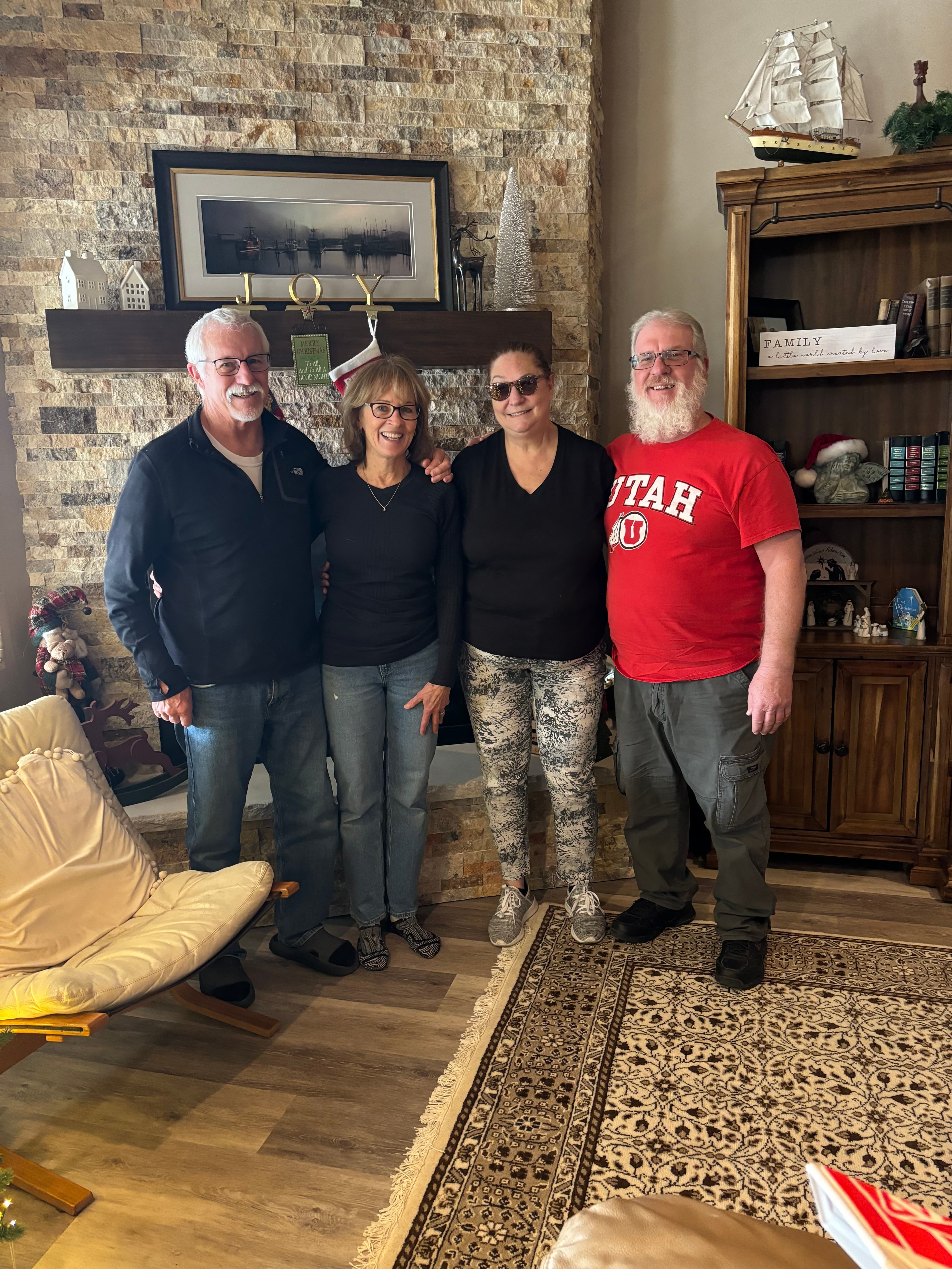 Pete and Jeff family